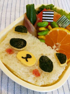 パンで✿パンダ弁当-レシピのメイン写真