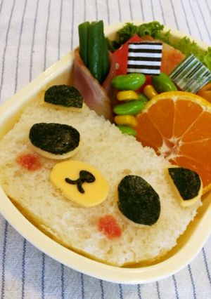 パンで✿パンダ弁当-レシピのメイン写真
