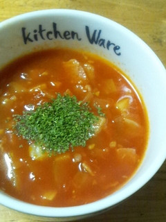 トマトジュース☆ミネストローネ風-レシピのメイン写真