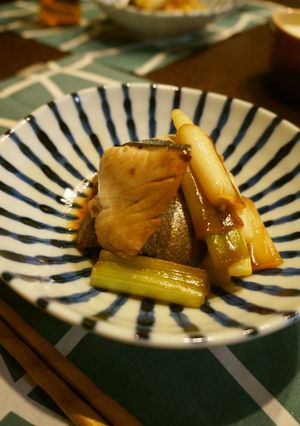 ブリとねぎの唐辛子炒め-レシピのメイン写真