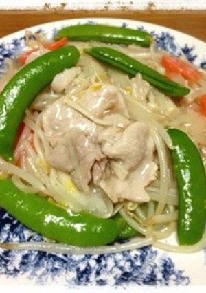 もやしあんかけうどん-レシピのメイン写真