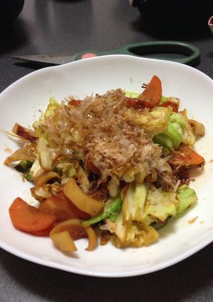 スルメの野菜炒め-レシピのメイン写真
