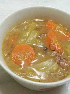 野菜スープ★味噌仕立て♪-レシピのメイン写真