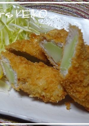 ブロッコリーの茎の豚巻きフライ-レシピのメイン写真