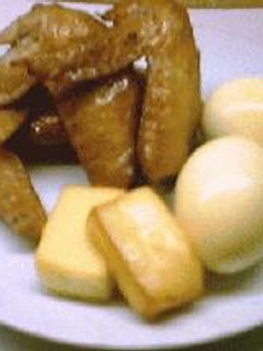 台所で簡単!スモーク(煮込み手羽)-レシピのメイン写真