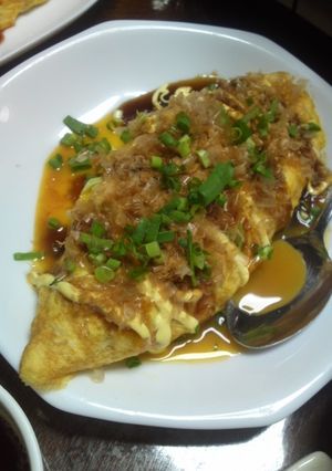 お好み焼き風オムレツ-レシピのメイン写真