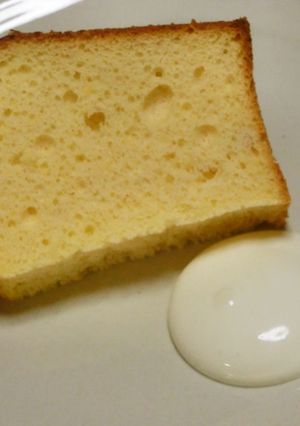レモンとはちみつのシフォンケーキ-レシピのメイン写真