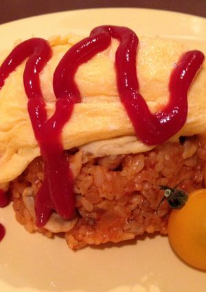 こだわりチキンライスのオムライス-レシピのメイン写真