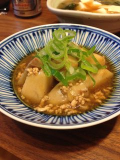 里芋の煮物 鶏そぼろあんかけ-レシピのメイン写真