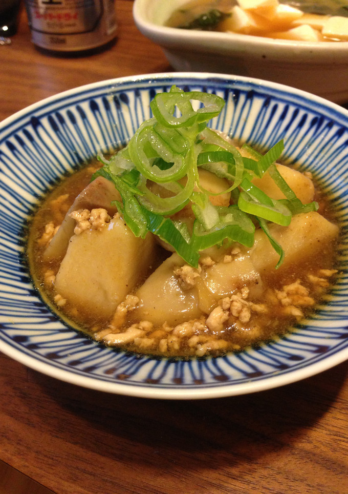 里芋の煮物　鶏そぼろあんかけ-レシピのメイン写真