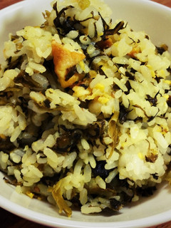 簡単!10分!ランチにも!高菜チャーハン-レシピのメイン写真