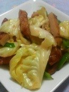さつま揚げとキャベツの炒め物-レシピのメイン写真