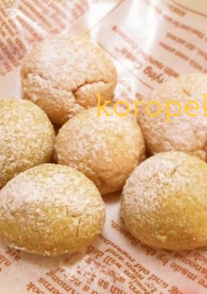サクホロ＊抹茶ホワイトチョコスノーボール-レシピのメイン写真