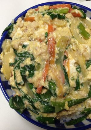 にら玉丼-レシピのメイン写真