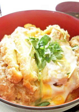 高野豆腐　de　なんちゃってカツ丼♪-レシピのメイン写真