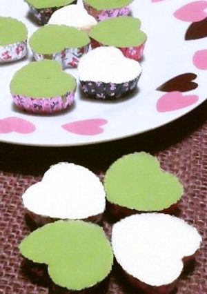 幸せの（*^^*）四葉のクローバーチョコ-レシピのメイン写真