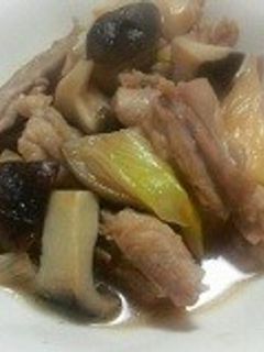 鶏肉ときのこの中華風煮物-レシピのメイン写真