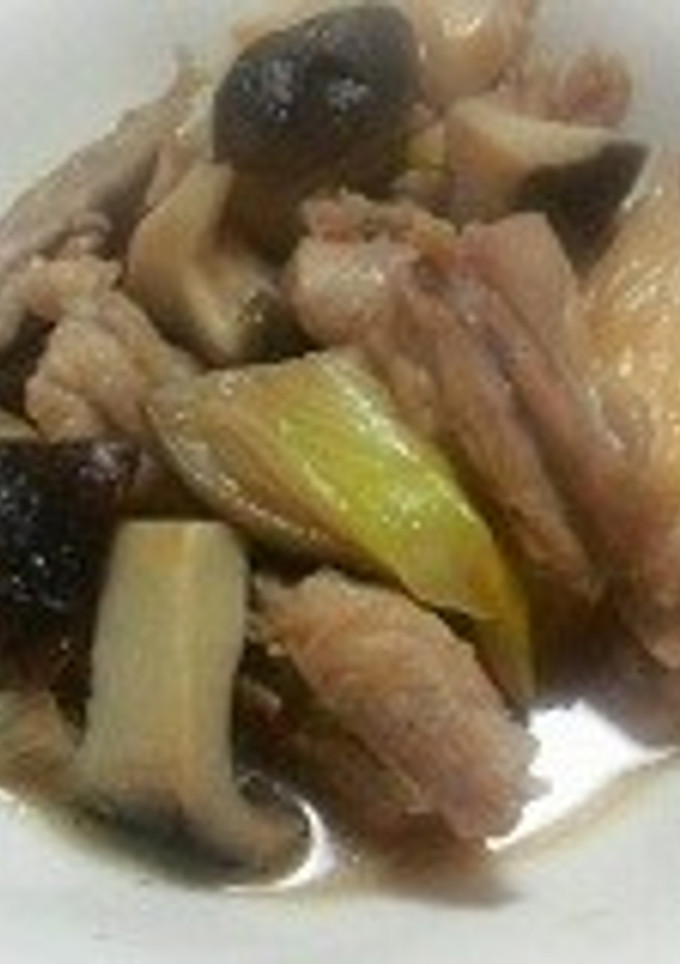 鶏肉ときのこの中華風煮物-レシピのメイン写真