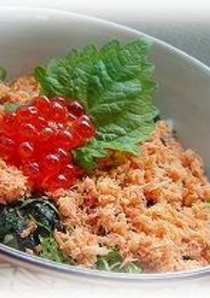 お手軽★鮭いくら丼-レシピのメイン写真