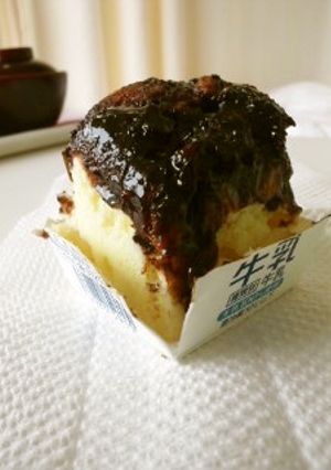 牛乳パック蒸しパン◎病院食アレンジ◎-レシピのメイン写真