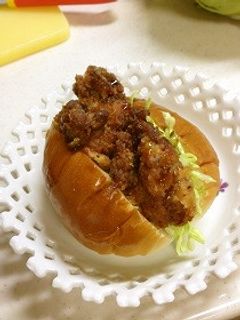 から揚げ簡単リメイク★から揚げサンド-レシピのメイン写真