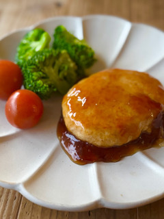 m豆腐とひき肉のハンバーグ-レシピのメイン写真
