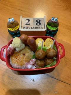 高二長女 お弁当(焼きおむすび25)-レシピのメイン写真