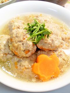 フワフワ肉団子の白だしあんかけ-レシピのメイン写真