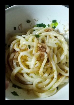 めんつゆバターうどん-レシピのメイン写真