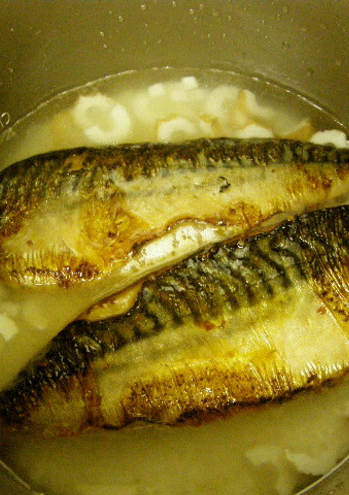 サバのみりん干しで炊き込みご飯 冷凍保存-レシピのメイン写真