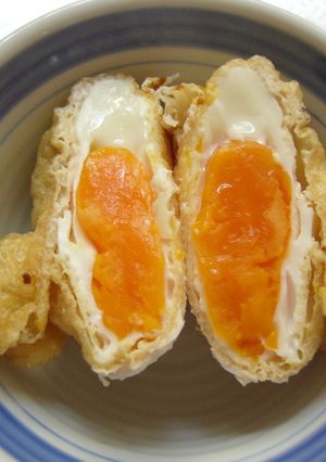 きんちゃくたまごをレンジで（お弁当）-レシピのメイン写真