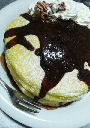 ちょっと贅沢なホットケーキ♪-レシピのメイン写真