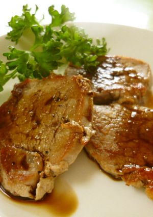 ☆豚ヒレ肉のソテーバルサミコしょうゆ☆-レシピのメイン写真
