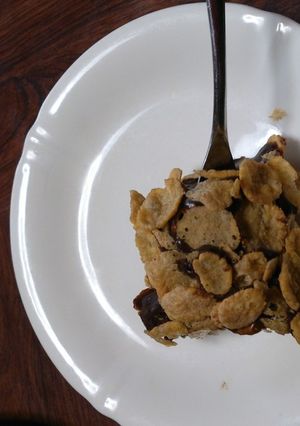 コーンフレークで美味しいチョコバナナ-レシピのメイン写真