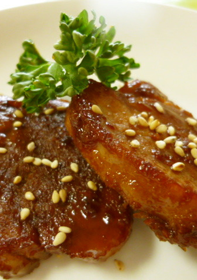 ☆豚ヒレ肉のソテー照り焼きソース☆-レシピのメイン写真