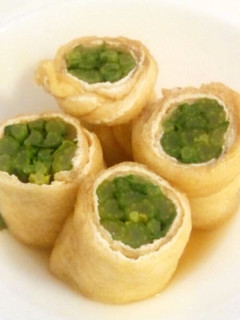 大根葉の油揚げロール-レシピのメイン写真