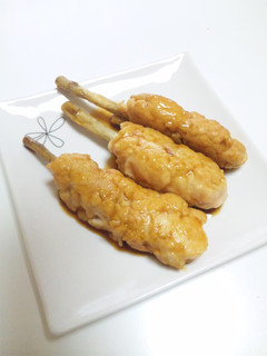 串まで食べられる☆ささみでつくね-レシピのメイン写真