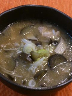 きのこたっぷり汁-レシピのメイン写真