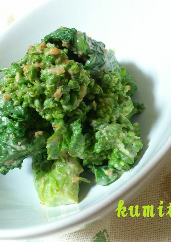 菜の花の胡麻和え-レシピのメイン写真