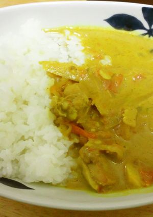 チキンとかぼちゃのココナッツミルクカレー-レシピのメイン写真