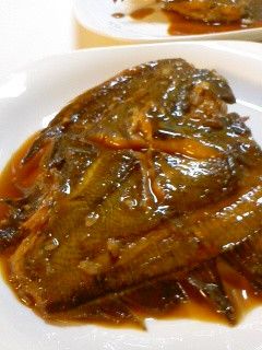 フライパンでカレイの煮つけ-レシピのメイン写真