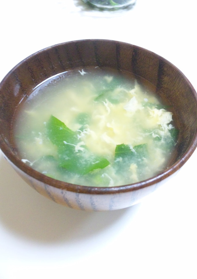 大根おろしとほうれん草の卵スープ-レシピのメイン写真