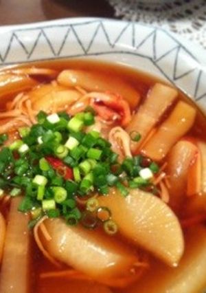 生姜たっぷり＊大根のかにかまあん-レシピのメイン写真