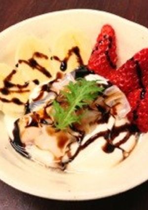 バルサミコで大人味のヨーグルト❤-レシピのメイン写真