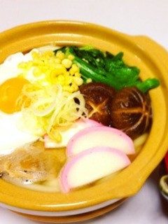 白だしだけ♪簡単鍋焼きうどん-レシピのメイン写真