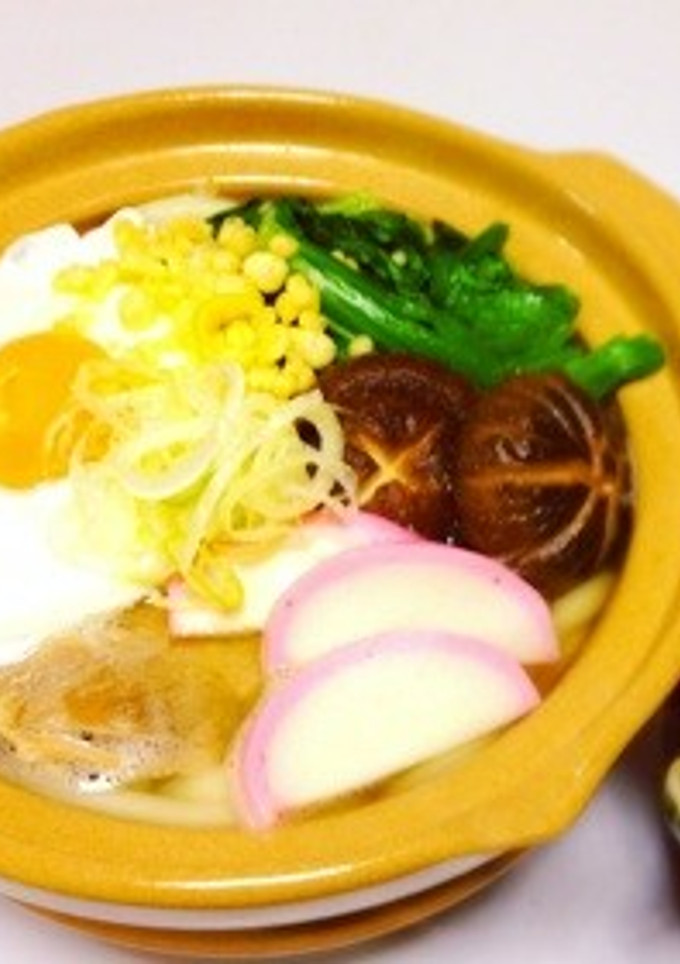 白だしだけ♪簡単鍋焼きうどん-レシピのメイン写真