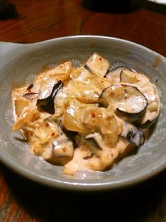 なすとキムチのマヨ和え-レシピのメイン写真