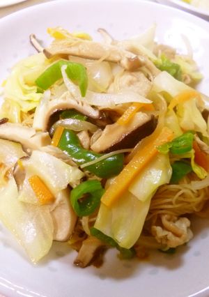 パパッと焼きビーフン-レシピのメイン写真