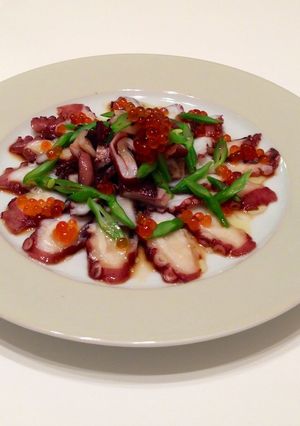 タコの和風カルパッチョ-レシピのメイン写真