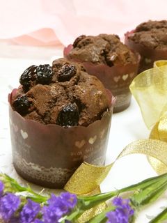 ちょっぴり大人のチョコマフィン-レシピのメイン写真